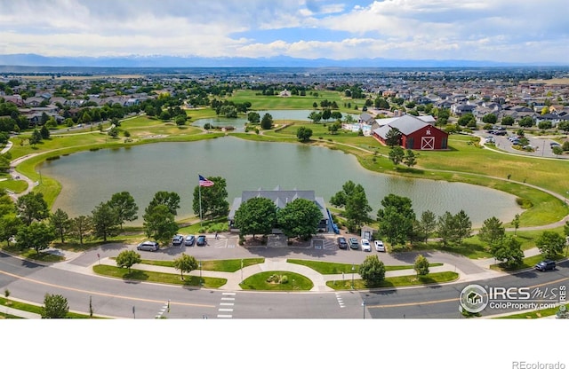 17132 E 104th Way, Commerce City, CO 80022 - drone / aerial view of a nearby body of water