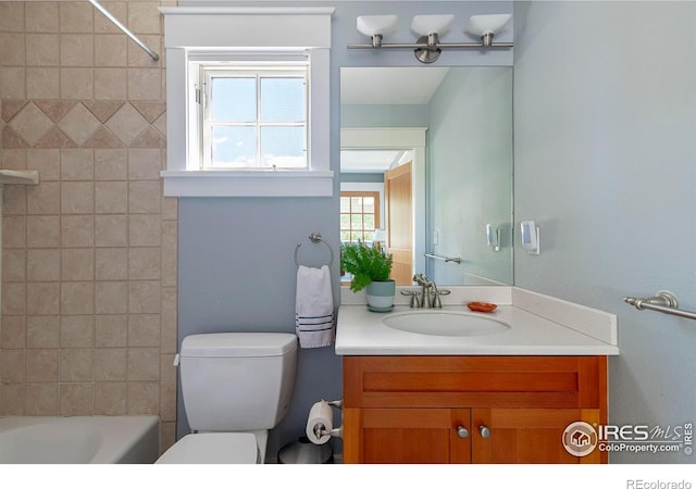 901 Terrace Cir S, Boulder, CO 80304 - bathroom featuring vanity and washtub / shower combination