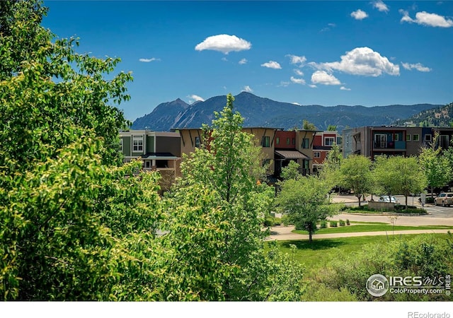 901 Terrace Cir S, Boulder, CO 80304 - mountain view with nearby suburban area
