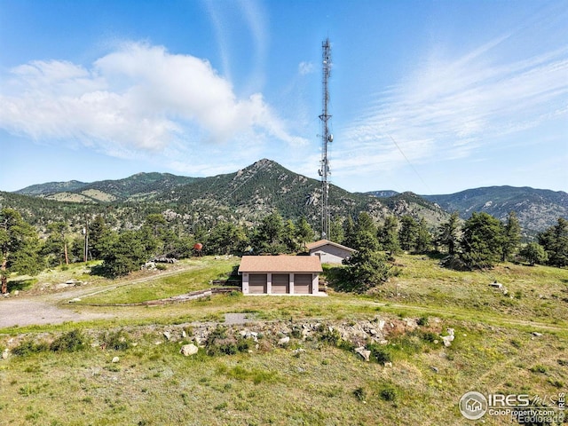 3884 Douglas Mountain Dr, Golden, CO 80403 - mountain view