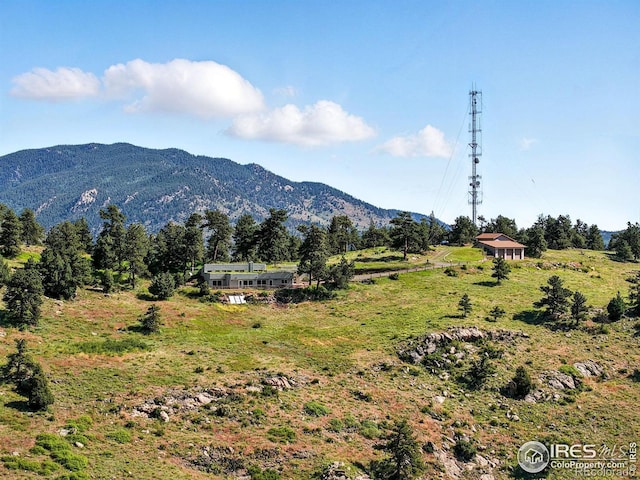 3884 Douglas Mountain Dr, Golden, CO 80403 - mountain view