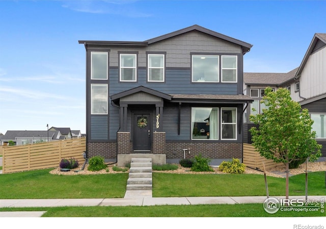5199 Beckworth St, Timnath, CO 80547 - view of front of property featuring brick siding