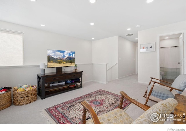 5199 Beckworth St, Timnath, CO 80547 - carpeted living room featuring recessed lighting