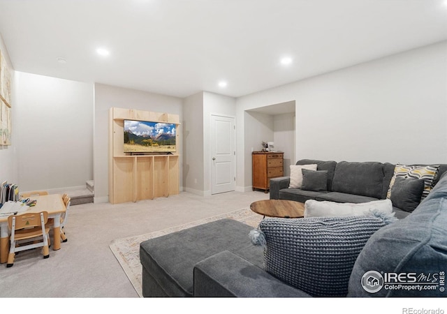 5199 Beckworth St, Timnath, CO 80547 - living room with carpet and recessed lighting