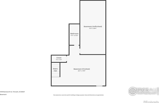 5199 Beckworth St, Timnath, CO 80547 - view of floor plan / room layout