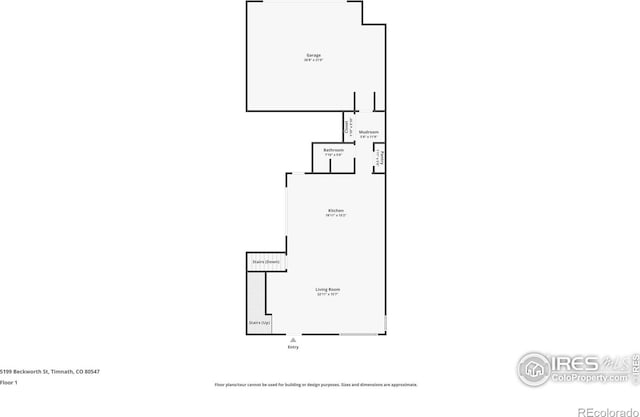 5199 Beckworth St, Timnath, CO 80547 - view of home floor plan
