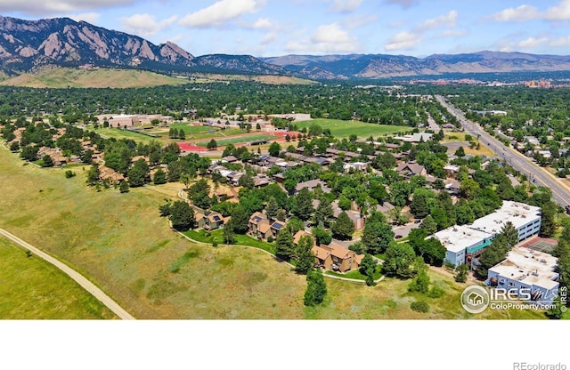 1620 Bradley Ct, Boulder, CO 80305 - drone / aerial view of mountains