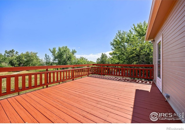 253 W Cedar Way, Louisville, CO 80027 - view of wooden deck