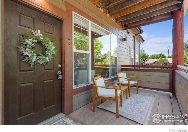 5220 Boardwalk Dr Unit 22, Fort Collins, CO 80525 - view of porch