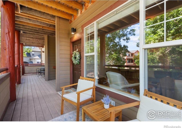 5220 Boardwalk Dr Unit 22, Fort Collins, CO 80525 - view of porch