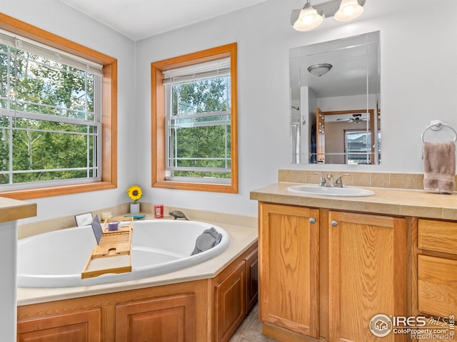 1695 Gray Hawk Ct, Estes Park, CO 80517 - full bath with vanity and a bath