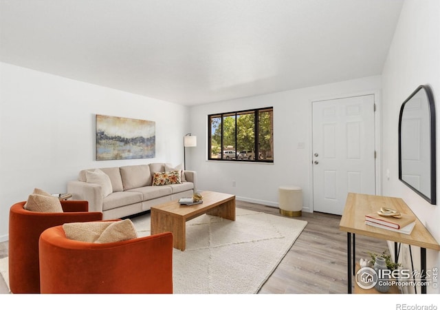 530 Mount Evans St, Longmont, CO 80504 - living room with light wood-type flooring and baseboards