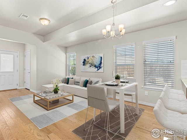 3038 County Fair Ln Unit 1, Fort Collins, CO 80528 - living room featuring a chandelier and light wood-style flooring