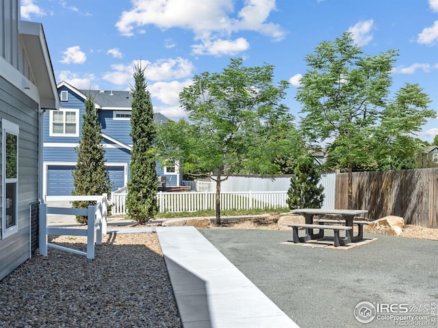 3038 County Fair Ln Unit 1, Fort Collins, CO 80528 - view of yard with a patio