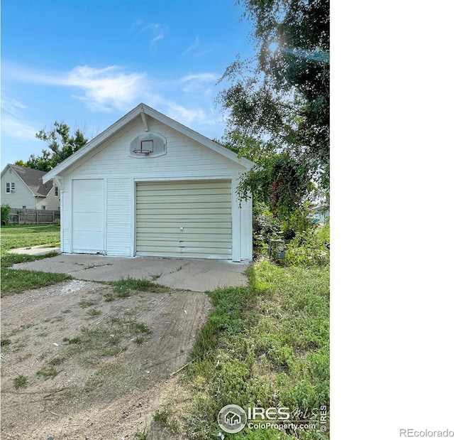 329 S Wynona Ave, Holyoke, CO 80734 - view of detached garage