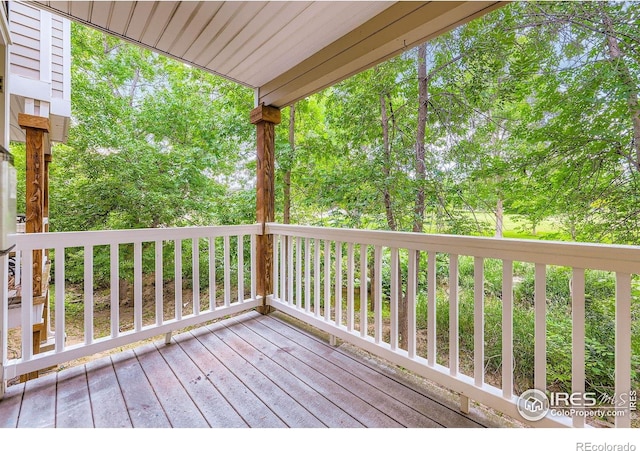 4919 Noble Park Pl, Boulder, CO 80301 - view of wooden deck