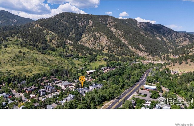 337 Arapahoe Ave Unit 303, Boulder, CO 80302 - mountain view with a heavily wooded area