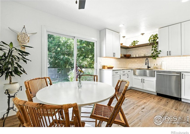 3850 Broadway St Unit 24, Boulder, CO 80304 - dining area featuring light wood-style flooring and recessed lighting