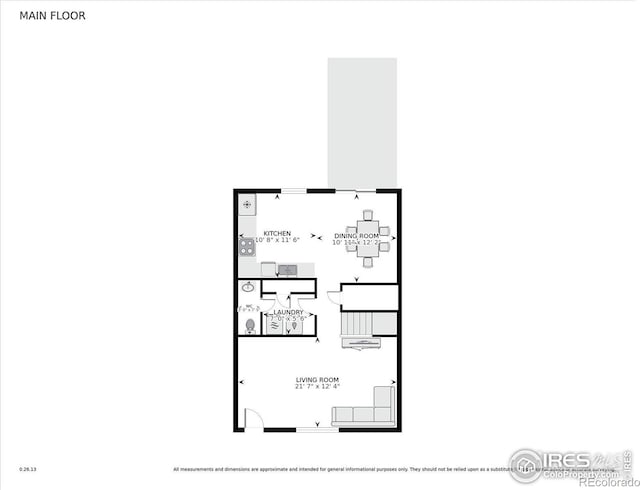 1119 Milky Way, Thornton, CO 80260 - view of property floor plan
