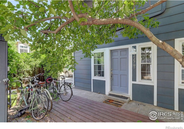 2279 Spruce St Unit 8, Boulder, CO 80302 - view of wooden terrace