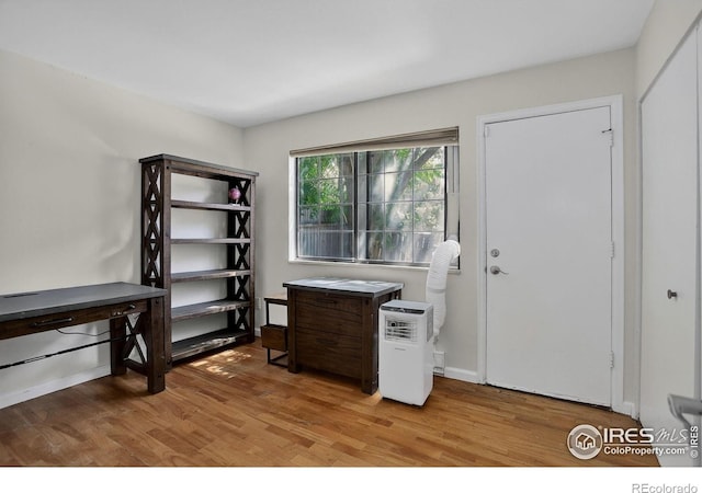 2279 Spruce St Unit 8, Boulder, CO 80302 - office area with light wood finished floors