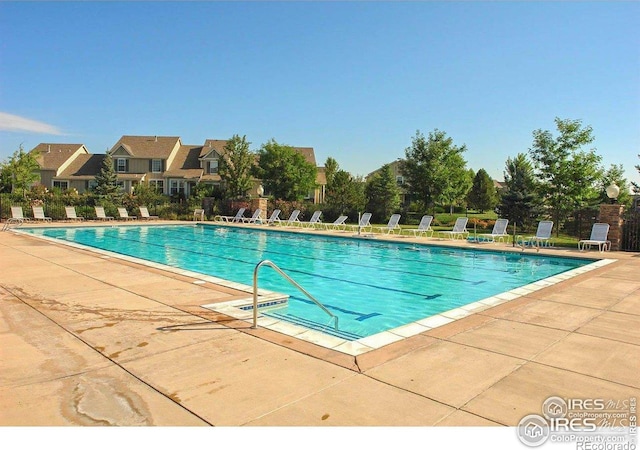 5124 Stillwater Creek Dr Unit E, Fort Collins, CO 80528 - community pool featuring a patio