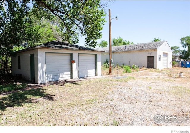 19089 Chambers Dr, Sterling, CO 80751 - view of detached garage