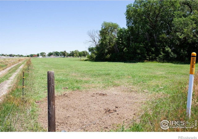 19089 Chambers Dr, Sterling, CO 80751 - view of yard with a view of countryside