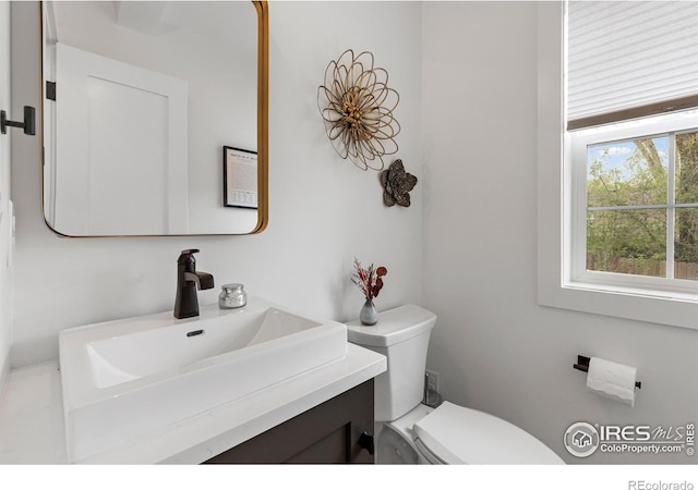 5223 Allison Way Unit D, Arvada, CO 80002 - half bath featuring toilet and vanity