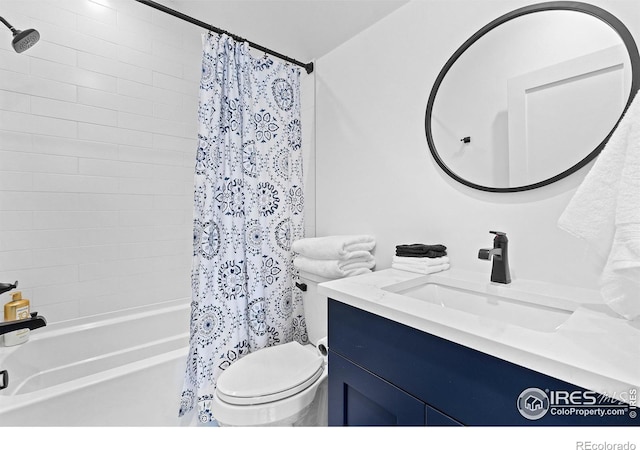 5223 Allison Way Unit D, Arvada, CO 80002 - bathroom with shower / tub combo with curtain and vanity