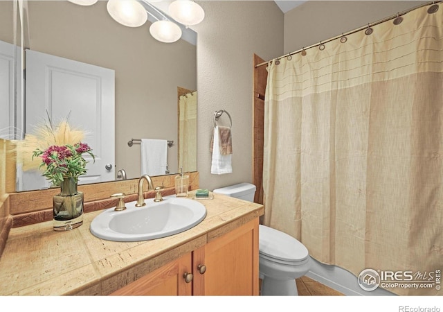 3031 Thunder Lake Cir, Lafayette, CO 80026 - full bath with vanity, tile patterned flooring, and a shower with shower curtain