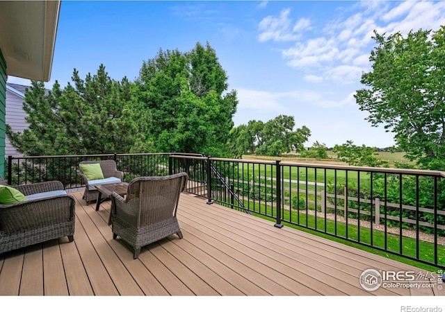 3031 Thunder Lake Cir, Lafayette, CO 80026 - view of wooden terrace