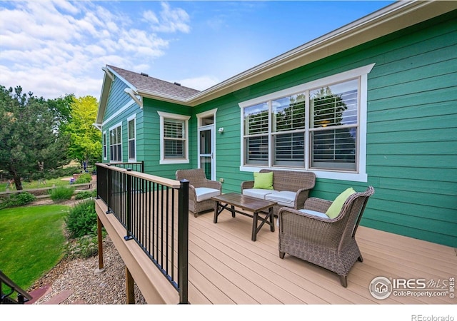 3031 Thunder Lake Cir, Lafayette, CO 80026 - view of deck