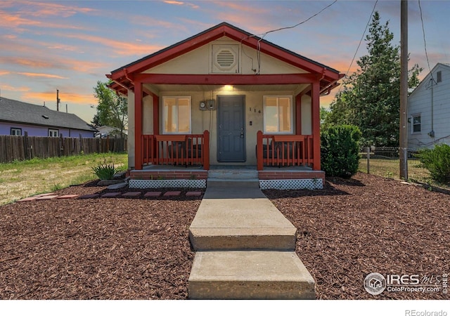 114 Berwick Ave, Firestone, CO 80520 - bungalow featuring a porch