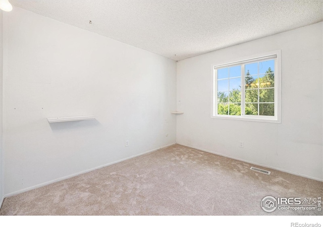 3066 W 134th Ct, Broomfield, CO 80020 - carpeted spare room featuring a textured ceiling and baseboards