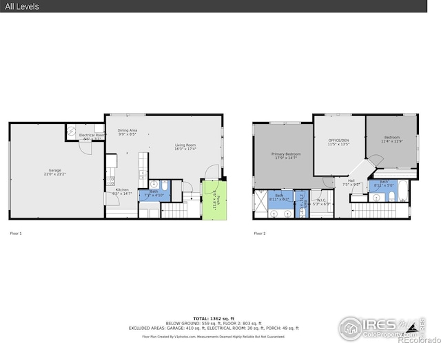 9266 W 107th Ln, Broomfield, CO 80021 - view of home floor plan