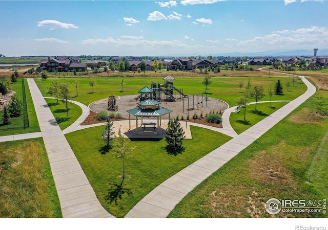 6928 Summerwind Ct, Timnath, CO 80547 - bird's eye view of a community park