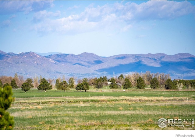 6928 Summerwind Ct, Timnath, CO 80547 - view of mountain background featuring rural landscape