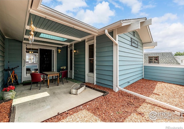 14 Douglas Dr N, Broomfield, CO 80020 - back of property featuring a patio