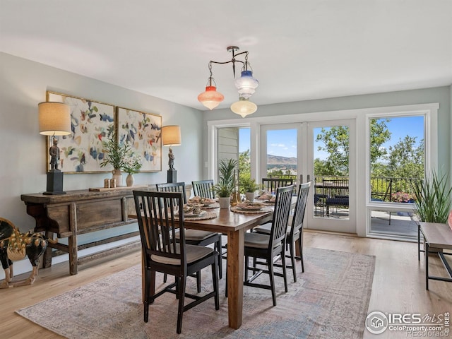 2695 Stanford Ave, Boulder, CO 80305 - dining room featuring healthy amount of natural light, wood finished floors, and french doors