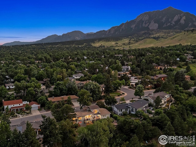 2695 Stanford Ave, Boulder, CO 80305 - aerial view of a mountain backdrop