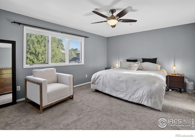 2954 Kalmia Ave # 34, Boulder, CO 80301 - bedroom featuring carpet and ceiling fan