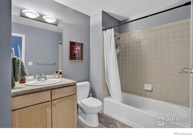2954 Kalmia Ave # 34, Boulder, CO 80301 - bathroom featuring vanity and shower / bath combo with shower curtain