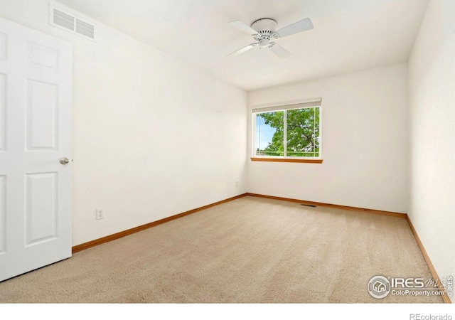 4603 Dusty Sage Ct Unit 4, Fort Collins, CO 80526 - carpeted spare room with a ceiling fan and baseboards
