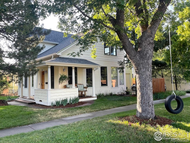 2204 Pine St, Boulder, CO 80302 - view of front of property featuring covered porch and a shingled roof