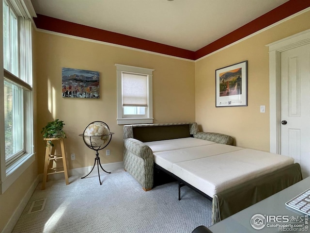 2204 Pine St, Boulder, CO 80302 - bedroom with multiple windows and carpet