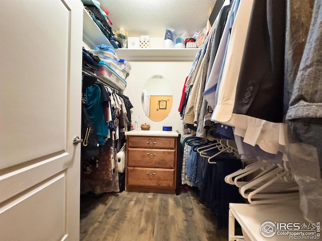 4101 Crittenton Ln Unit 102, Wellington, CO 80549 - spacious closet with wood finished floors