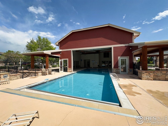 4101 Crittenton Ln Unit 102, Wellington, CO 80549 - community pool with a patio