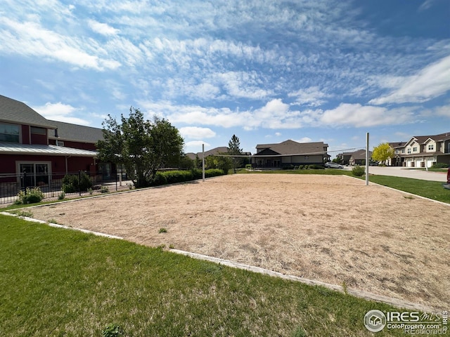 4101 Crittenton Ln Unit 102, Wellington, CO 80549 - view of property's community with volleyball court and a residential view