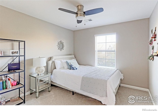 16021 Williams Pl, Broomfield, CO 80023 - carpeted bedroom with baseboards and ceiling fan